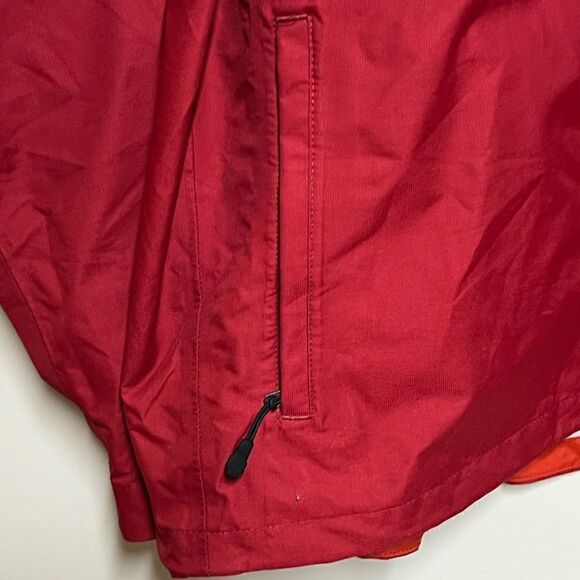 NWOT Wedge Golf Waterproof Nylon Pullover Red Jacket Mens L - Picture 4 of 7